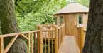 Watch a video of The Treehouse and The Yurt at Harptree Court