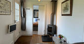 The Cabin at Halzephron House sitting room, Helston, Cornwall, England