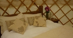 Elderflower Yurt, Secret Cloud Yurts, Derbyshire