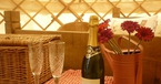Elderflower Yurt, Secret Cloud Yurts, Derbyshire