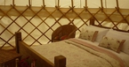 Rosehip Yurt, Secret Cloud Yurts, Derbyshire