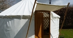 Mount Hall yurt exterior