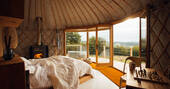 Bedroom at Pulma Yurt