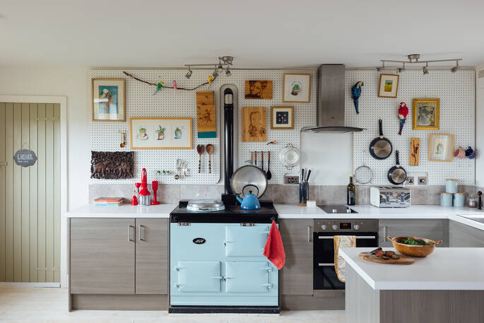 The Nook cabin kitchen