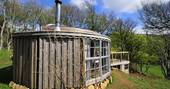 Exterior view from Kittiwake Hut, Argyll and Bute