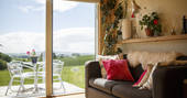 View from living room at Brockloch Bothy, Dumfries and Galloway 