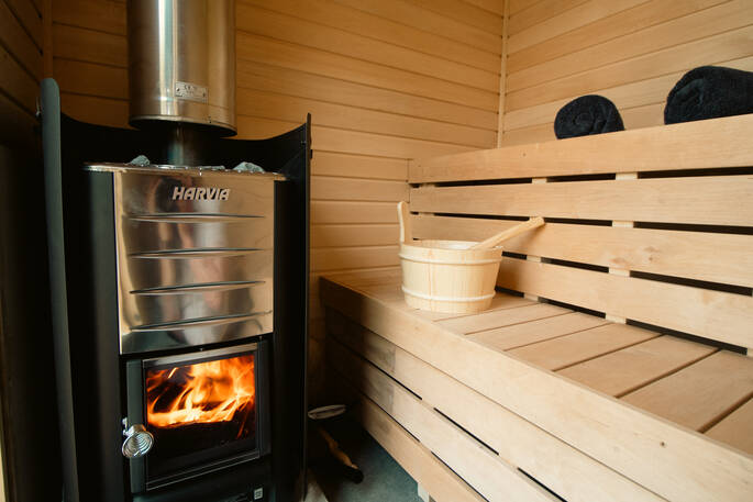 interior sauna