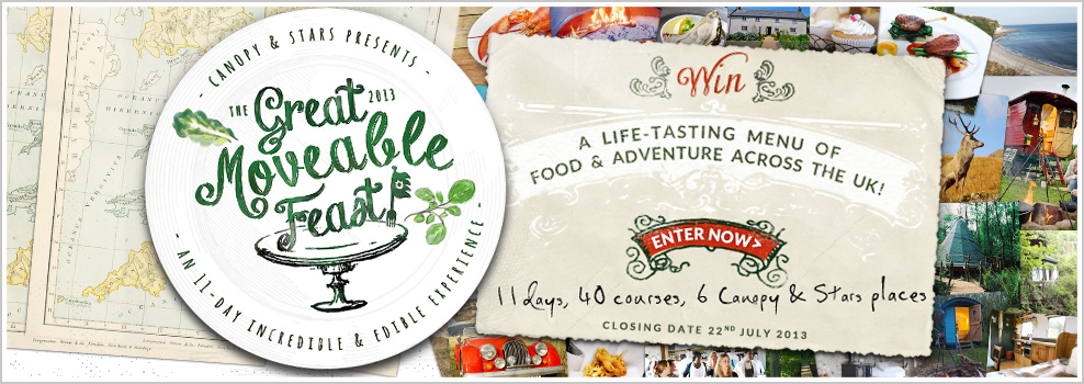 Enter The 2013 Great Moveable Feast, our biggest competition of the year!