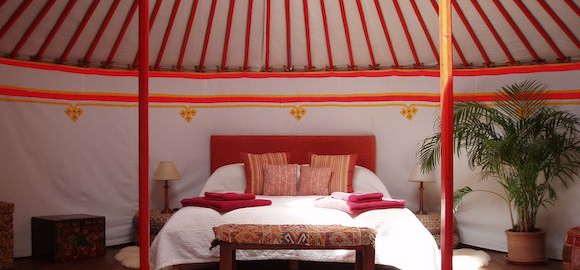 Mongolian, The Hoopoe Yurt Hotel, Andalucia, Spain