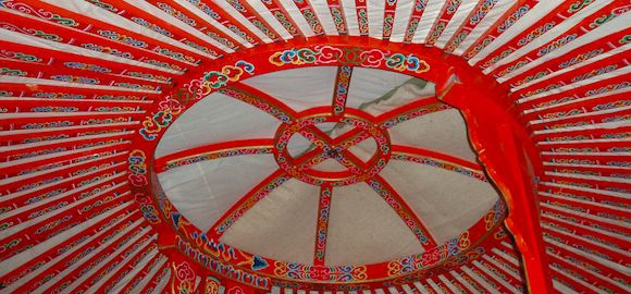 Mongolian, The Hoopoe Yurt Hotel, Andalucia, Spain