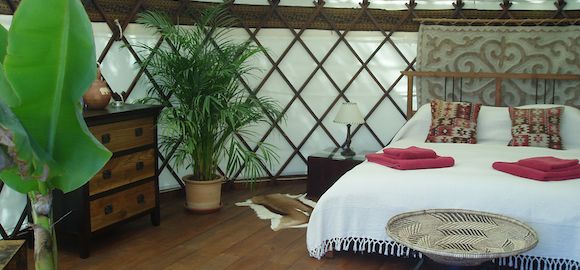Safari Yurt, The Hoopoe Yurt Hotel, Andalucia, Spain