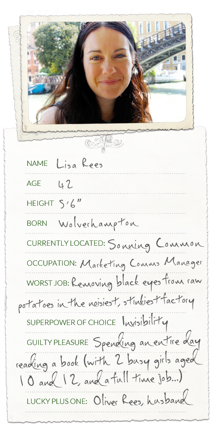 Meet Lisa Rees - Winner of The 2013 Great Moveable Feast