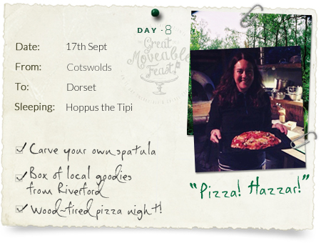 Day 8 of The Great Moveable Feast - Crafty Camping