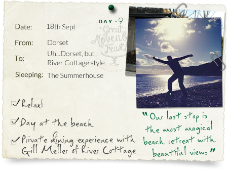 Day 9 of The Great Moveable Feast - The Summerhouse