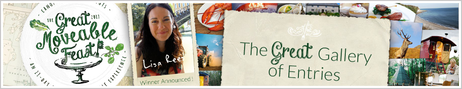 Congratulations Lisa Rees - Winner of The Great Moveable Feast