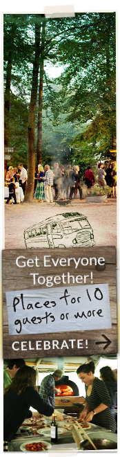 Get everyone together! Places for 10 guests or more
