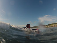 Surfing at Longlands