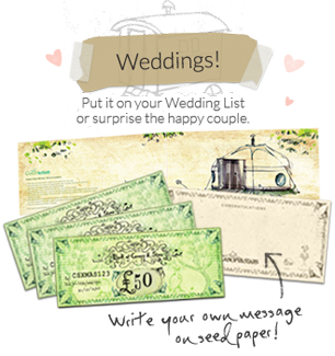 The Canopy & Stars Wedding Gift Card