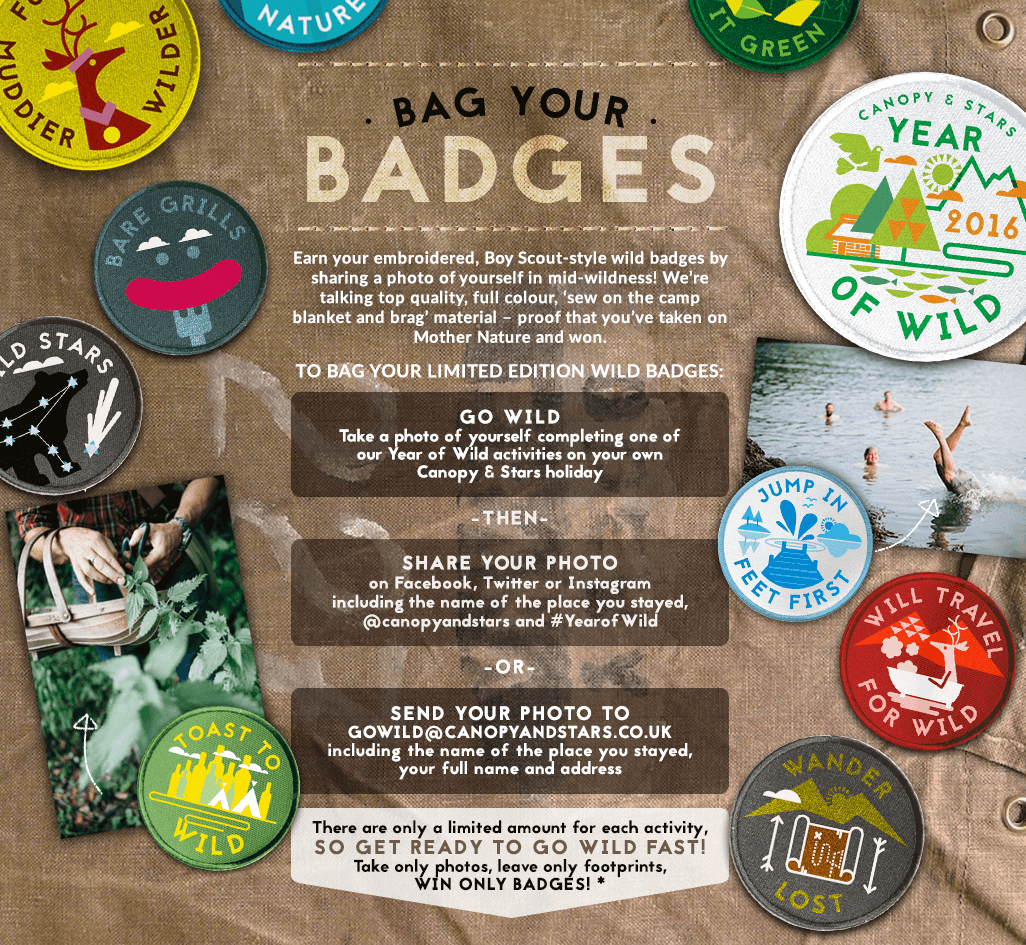 Bag your badges