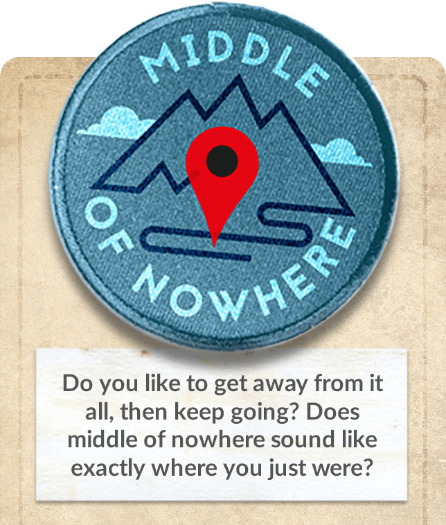Middle of nowhere