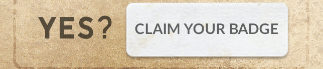 Yes? Claim your badge