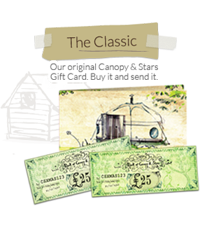 The Classic Canopy & Stars Gift Card