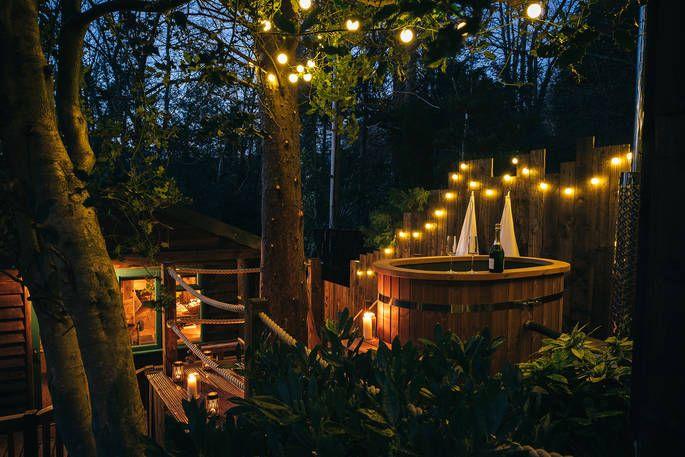 Glamping With Hot Tubs Canopy And Stars Canopy And Stars