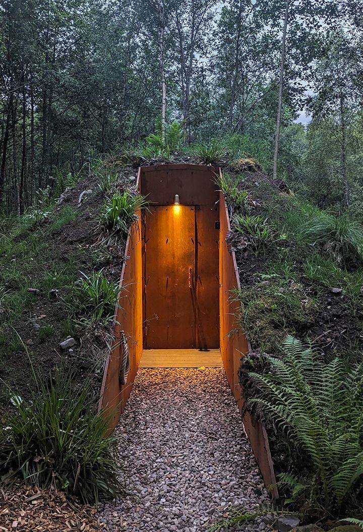 Doorway Nuthatch Treehouse
