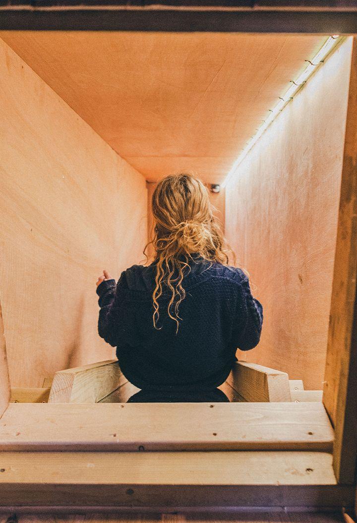 Rufus Roost indoor slide