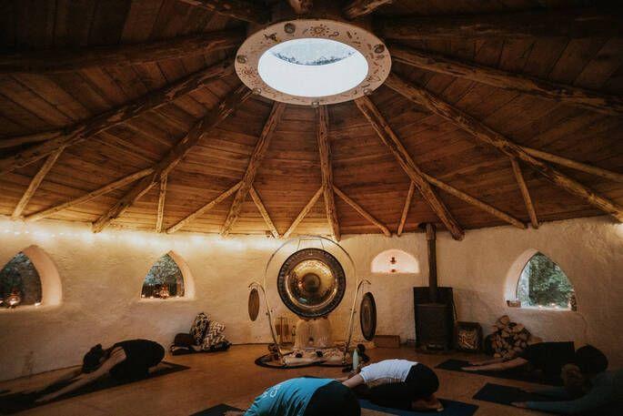 Waney Cabin wellness yoga 