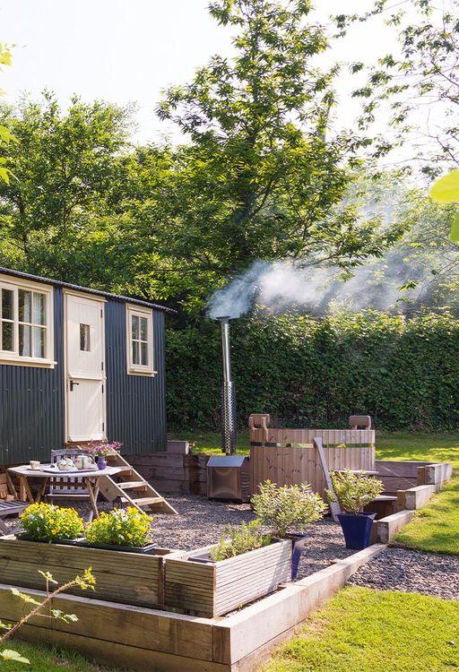 Glamping with hot tubs in Cornwall Canopy & Stars
