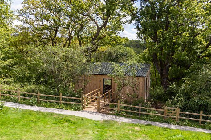 The Wonham Oak treehouse with accessible entrance