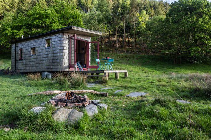 Caban Coch with outdoor firepit 