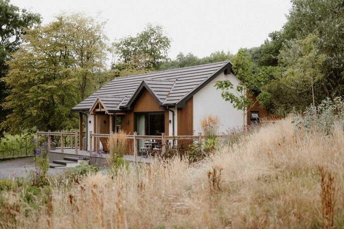 Front exterior of the Lodge