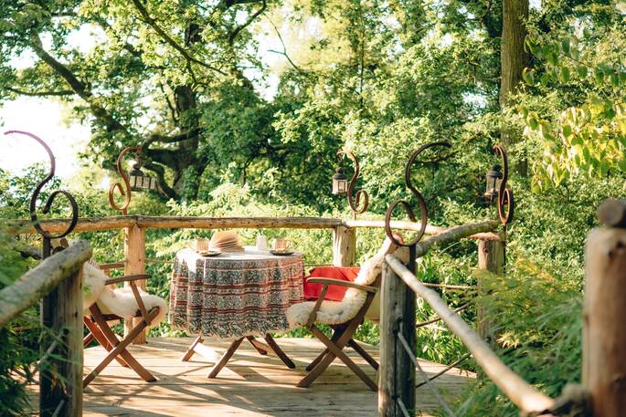 14 - Outdoor seating with a view