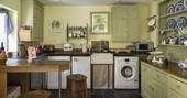 The Workshop cabin kitchen, Beechwood Cottages, Bath & N.E. Somerset