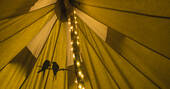 Bell tent ceiling