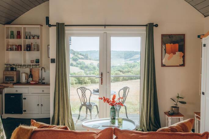View from cabin