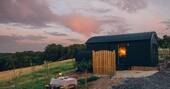 Evening at Lyra cabin