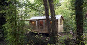 Hazel Tree Cabin exterior, Wendover, Buckinghamshire