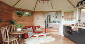Open plan interior