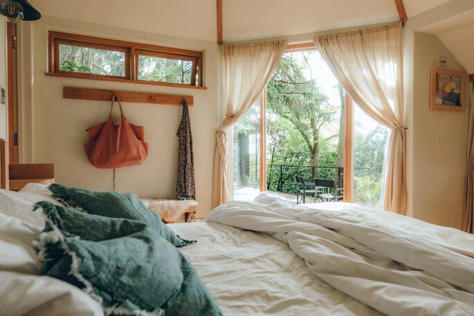 view from the bedroom