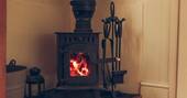15 - main source of heat comes from the wood burner