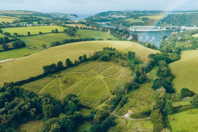 19 - aerial view of site