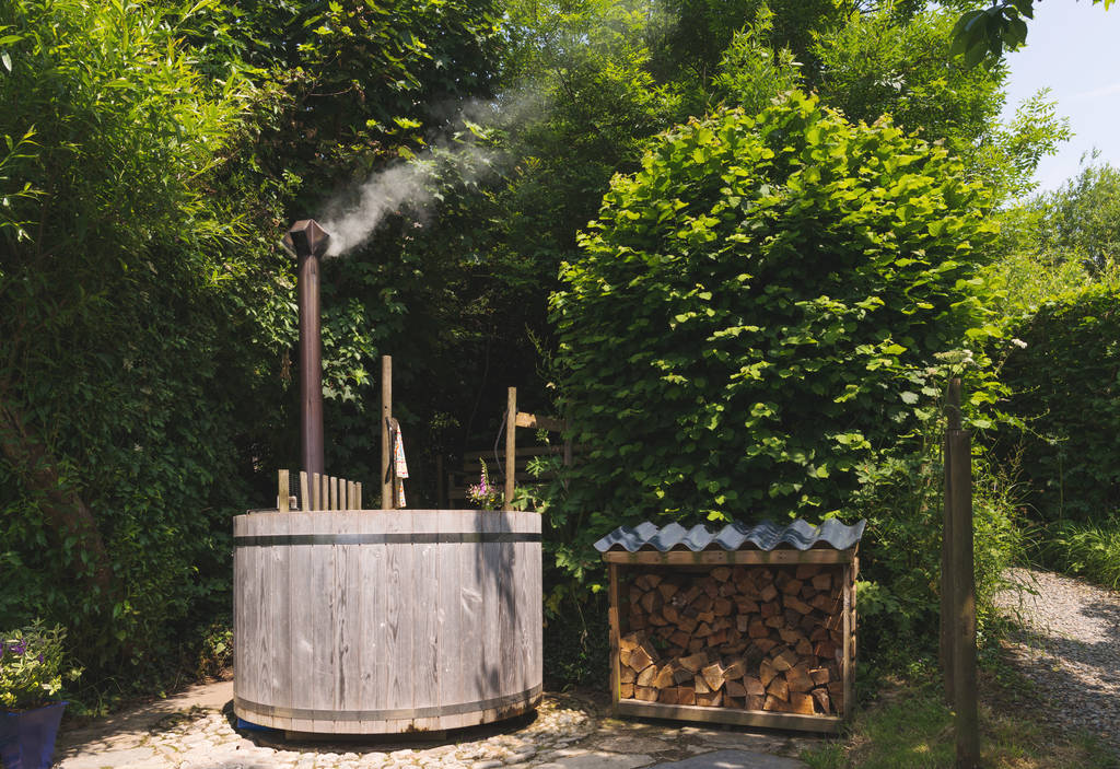 Orchard Yurt Yurt in Cornwall Canopy & Stars