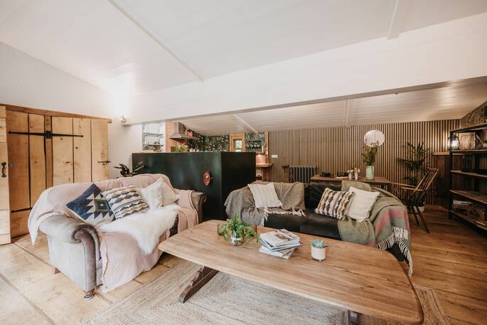 Sofas and coffee table