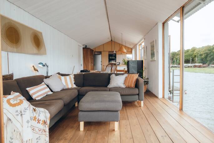 Open plan interior