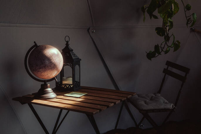 The Explorer sitting area