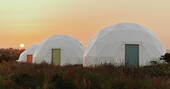 Geodomes Sunset 