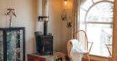 11 - Wood burner in the living area